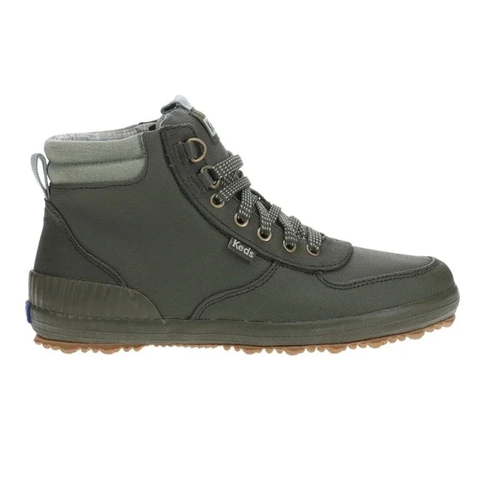 Women’s Keds Scout Boots Sz. 6.5 Olive Green